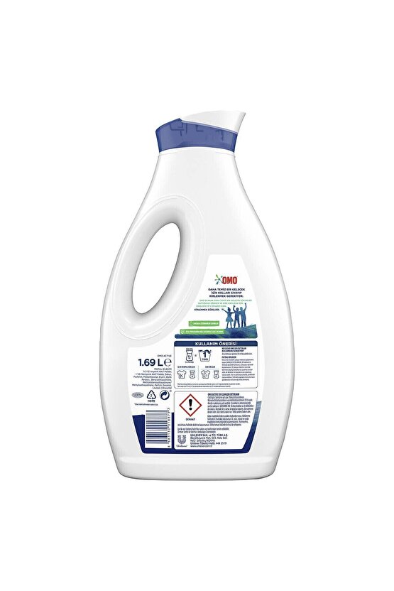 Sıvı Deterjan Active Beyazlar Ve Renkliler 26 Yıkama 1690 ML