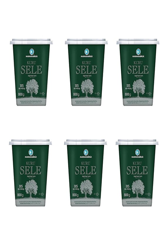 M.birlik Kuru Sele 800gr Pet (381-410)*6