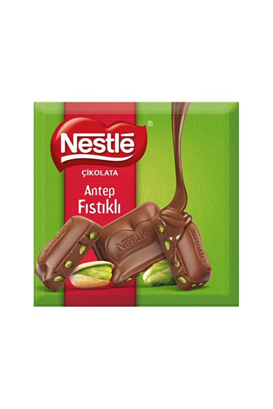 Nesle Çikolata Antep Fıstıklı 60 G *6 Adet