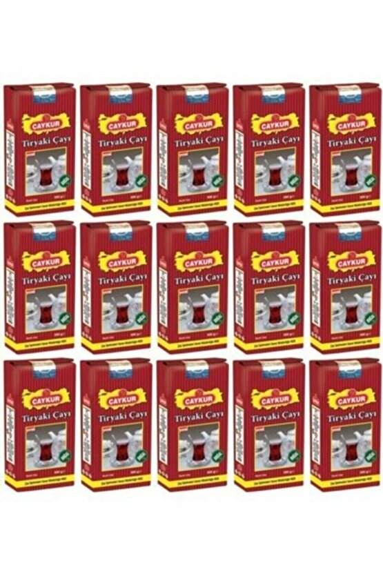 Çaykur Tiryaki 500 gr 1 Koli 15li