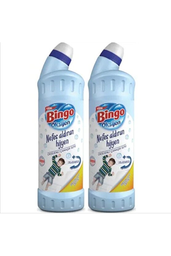 Oksijen Çamaşır Suyu Ferahlatan Hijyen 750 Ml 2 Adet