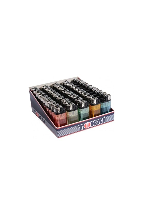 Turuncu Doldur Kullan Çakmak 50li Paket