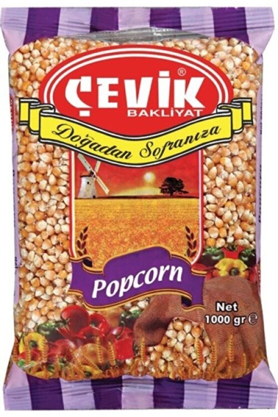 Mısır Popcorn 1000 gr 4 Adet