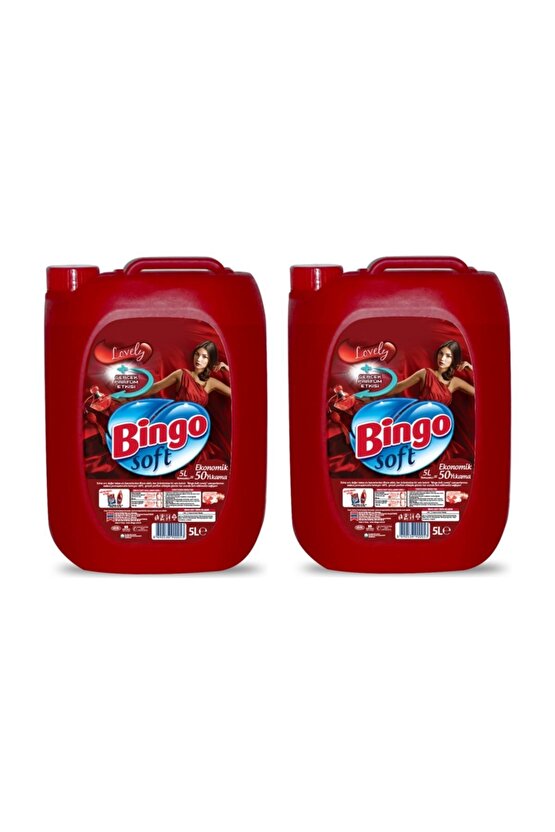 Soft Lovely Çmaşaır Yumuşatıcı 5 Litre 2 Li