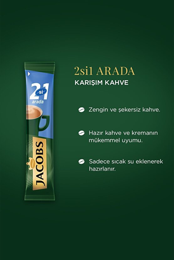2si 1 Arada Karışım Kahve 10lu Paket