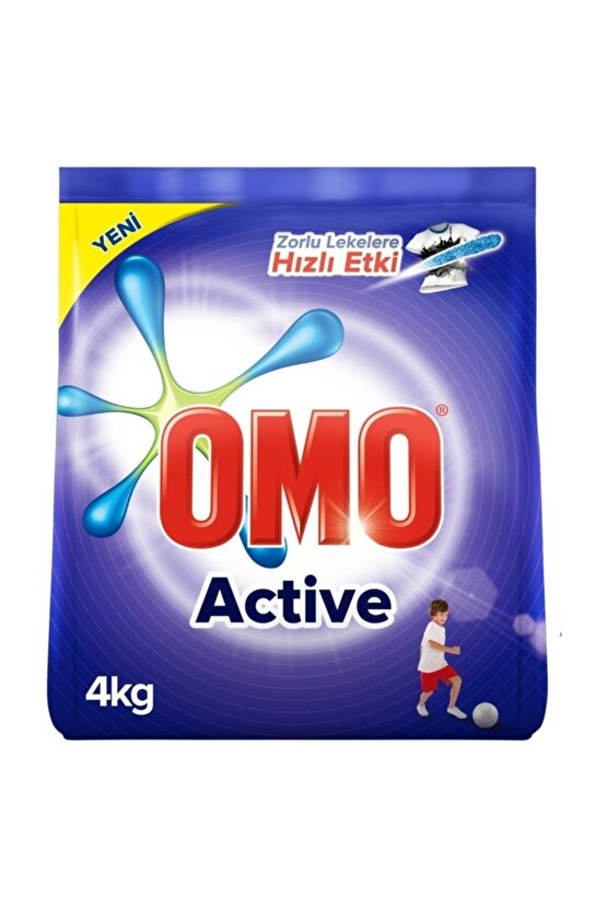 Active Toz Çamaşır Deterjanı 4 kg 26 Yıkama