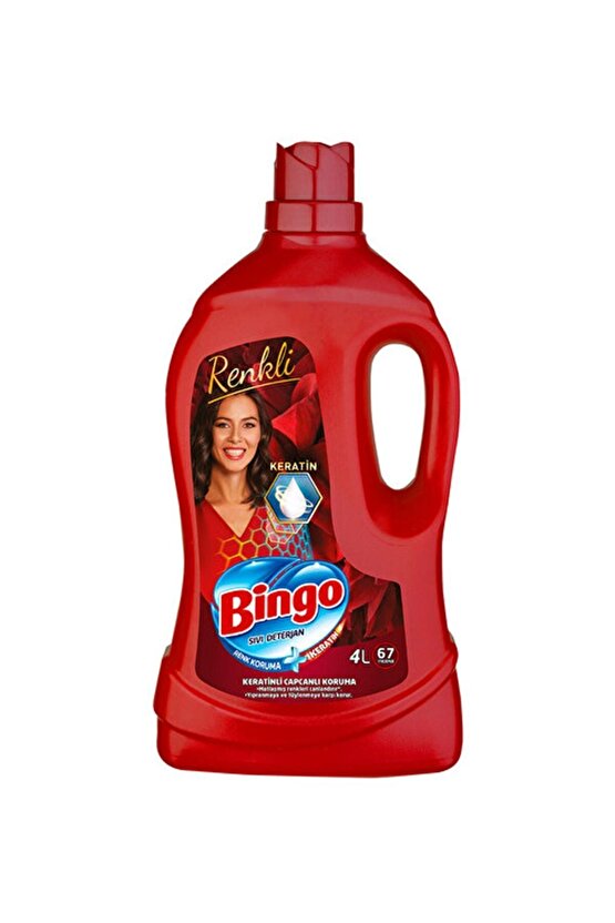 4lt Sıvı Bakım Renkli : Çamaşır Deterjanı