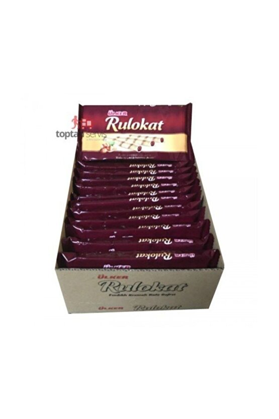 Rulokat Fındık Kremalı Gofret 42 Gr 12 Adet