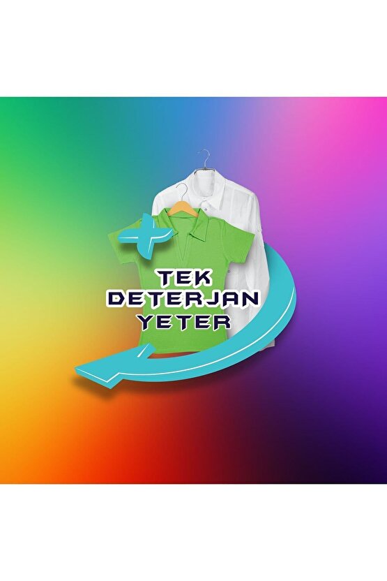 Renkli & Beyaz Toz Çamaşır Deterjanı 6 kg