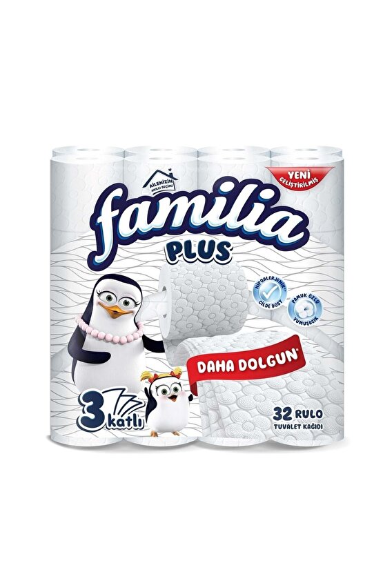 Familla Tuvalet Kağıdı Plus 3 Kat 32 Rulo