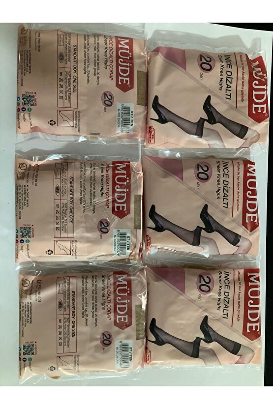 Diz Altı Çorap 1 Ad