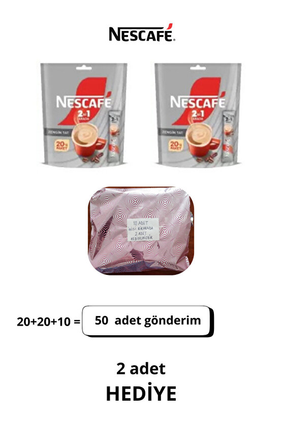 2si 1 Arada Kahve 10 gr 48li Paket