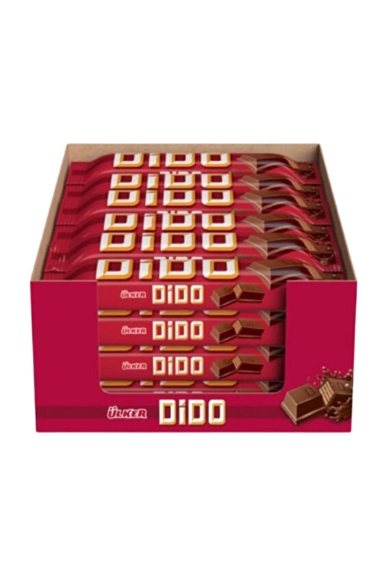 Dido Sütlü Çikolata Kaplamalı Gofret 35 GR * 24 Adet