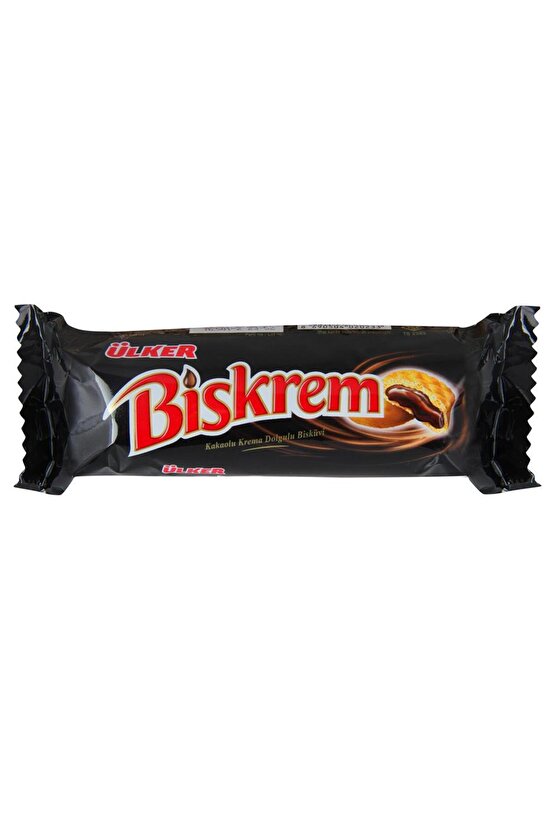 Biskrem Kakao Kremalı Bisküvi 100 g x 18 Adet