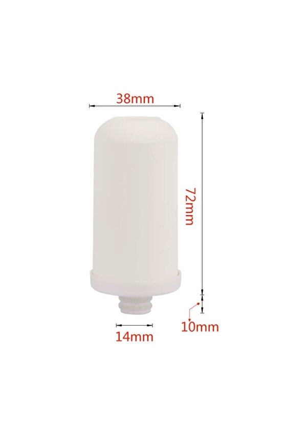 7 Aşamalı Musluk Suyu Filtresi Mutfak Banyo İçin Mikrofiltrasyon YEDEK KARTUŞ (Yedek Filtre)