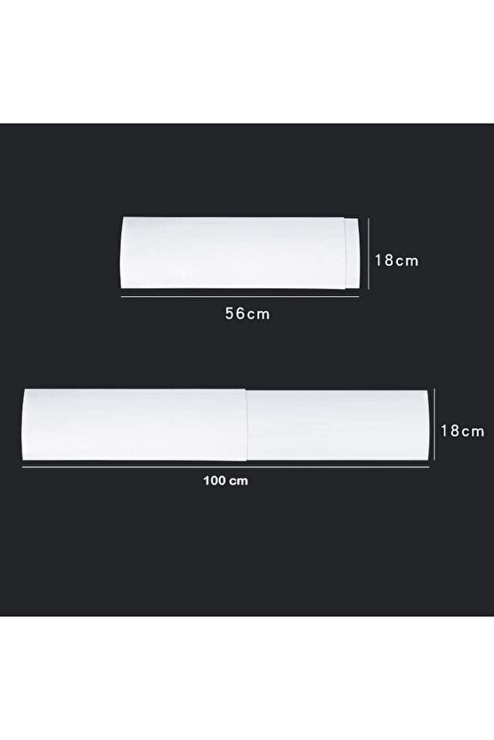 Ayarlanabilir Klima Hava Yönlendirici Aparatı Klima Siperliği 56-100 cm Split Klima Siperliği