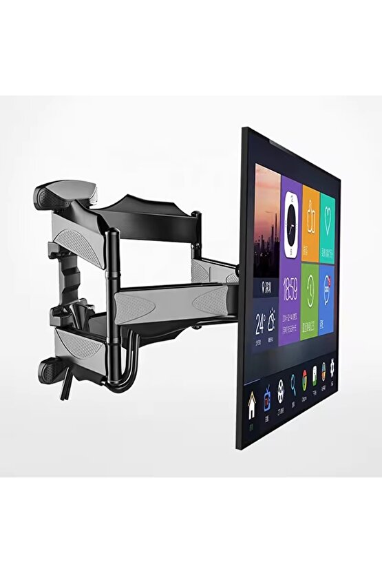 Sunny SN55UAL402 55 139 Ekran Smart LED TV İçin NB P5 Güçlendirilmiş Full  Hareketli Askı Aparatı