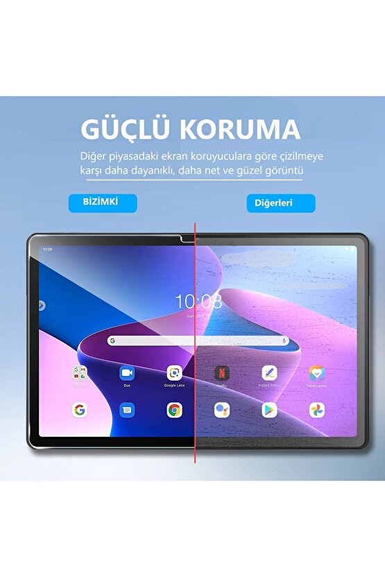 2 ADET Microsoft Surface Go 2 10.5 Tablet İçin Tam Uyumlu Ekran Koruyucu Cam Nano HD Esnek Kırılmaz