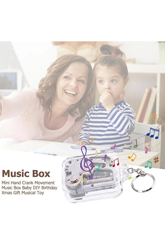 En Güzel Doğum Günü, Sevgiler Günü, Yılbaşı Hediyesi Müzik Kutusu Anahtarlık