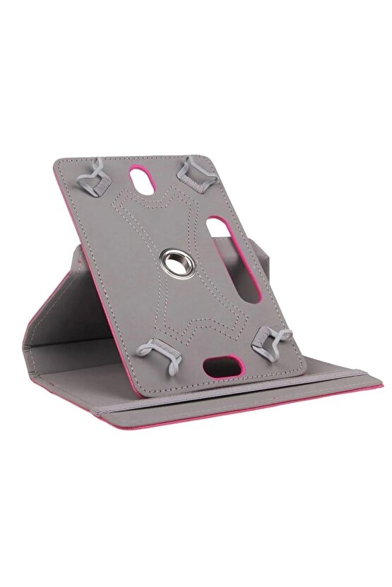 Samsung Tab SM-T510 10.1 Standlı Tablet Kılıfı+Nano Kırılmaz Ekran Koruyucu+Dokunmatik Kalem