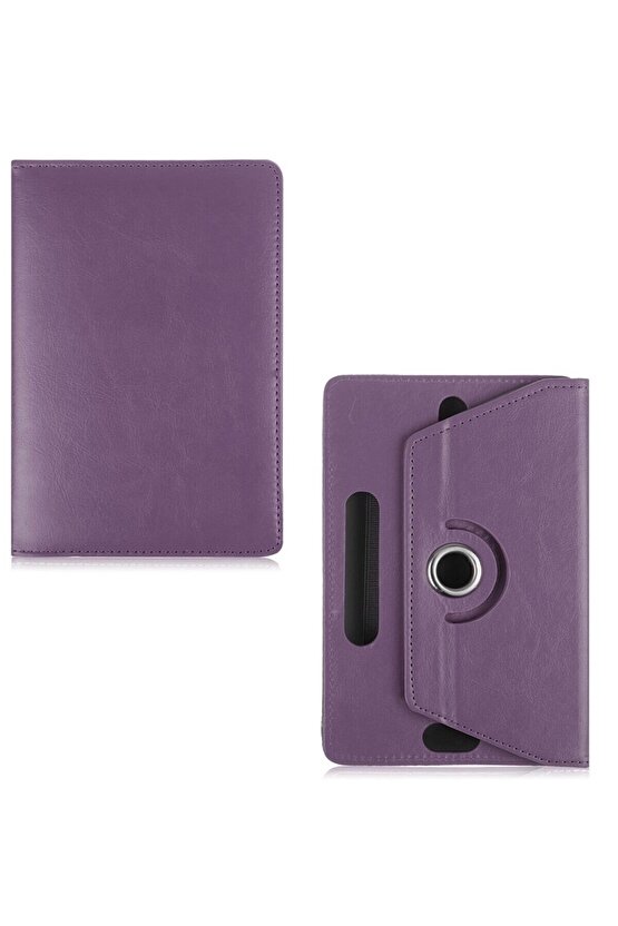 Hometech Alfa 10MA 10.1 Uyumlu Üniversal Dönerli Standlı Tablet Kılıfı +Dokunmatik Kalem