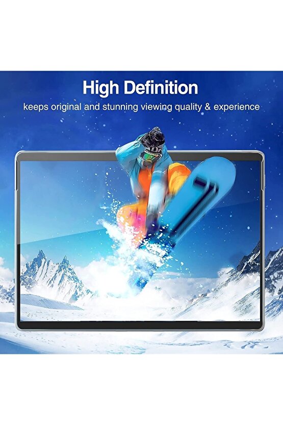 Microsoft Surface Pro 8 Uyumlu  Pro X 13 Inç Ultra Hd Darbe Emici 9h Nano Glass Ekran Koruyucu Cam