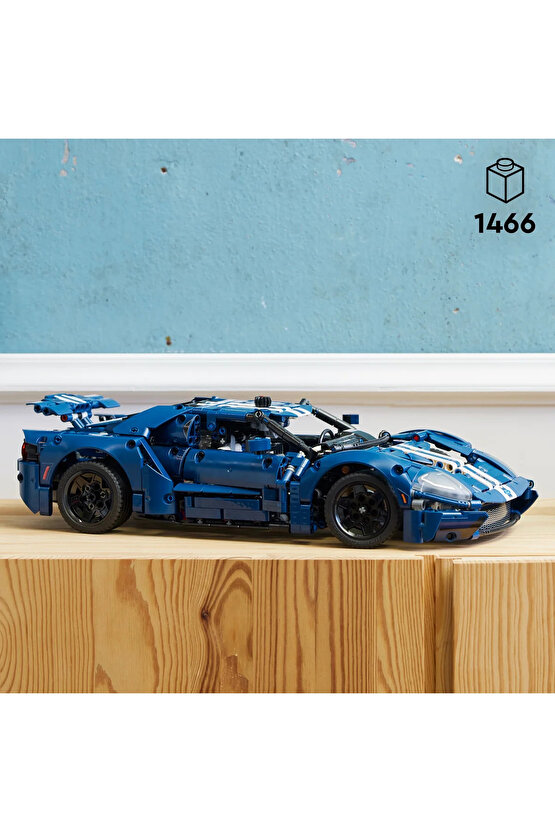 ® Technic 2022 Ford GT 42154 - Yetişkinler için Yaratıcı Model Yapım Seti (1466P)