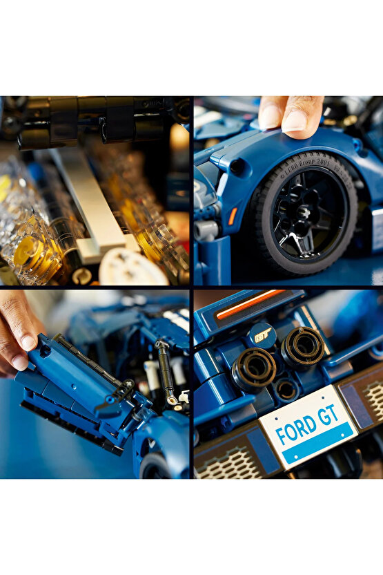 ® Technic 2022 Ford GT 42154 - Yetişkinler için Yaratıcı Model Yapım Seti (1466P)