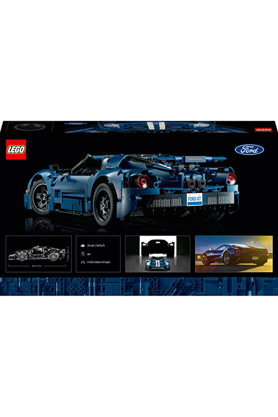 ® Technic 2022 Ford GT 42154 - Yetişkinler için Yaratıcı Model Yapım Seti (1466P)