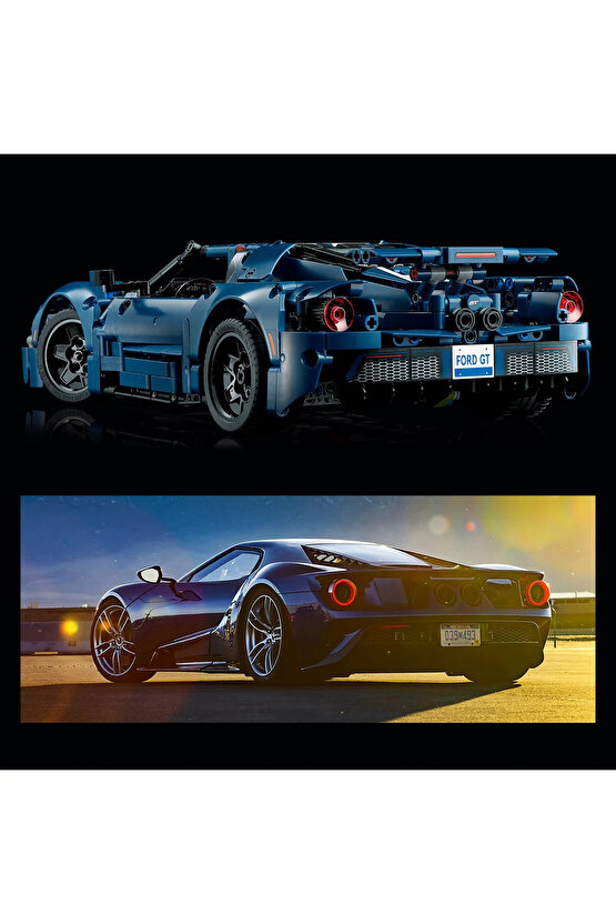 ® Technic 2022 Ford GT 42154 - Yetişkinler için Yaratıcı Model Yapım Seti (1466P)