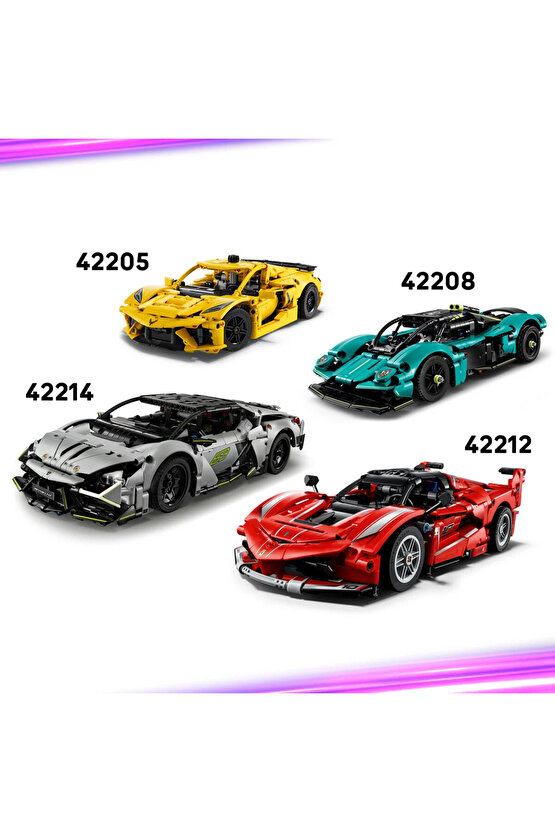 ® Technic™ Bugatti Chiron Pur Sport Hiper Araba 42222 – 9+ Oyuncak Yapım Seti (771 Parça)