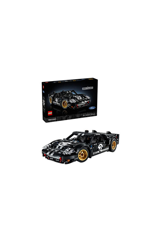 ® Technic™ 1966 Ford GT40 MKII Yarış Arabası 42223 – Yetişkinler için Model Yapım Seti (793 Parça)