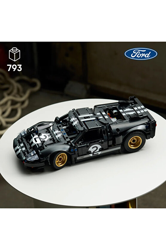 ® Technic™ 1966 Ford GT40 MKII Yarış Arabası 42223 – Yetişkinler için Model Yapım Seti (793 Parça)