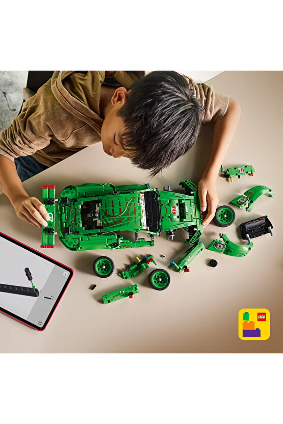 ® Technic™ Porsche 911 GT3 R REXY AO Racing Araba 42224 – 11+ Oyuncak Yapım Seti (1313 Parça)