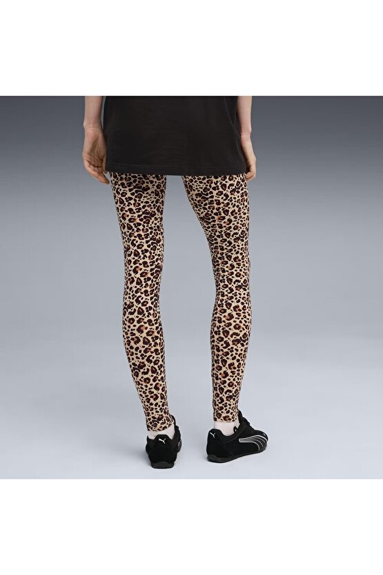 Essentials Animal Print Kadın Tayt