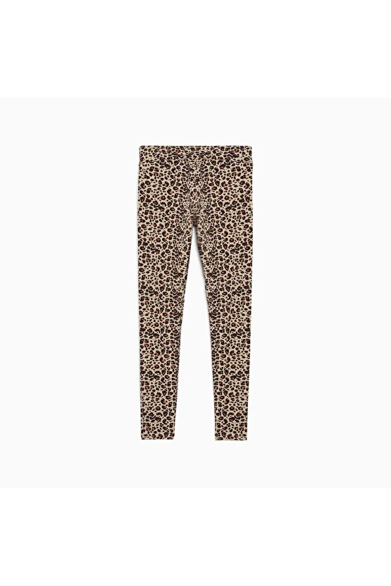 Essentials Animal Print Kadın Tayt