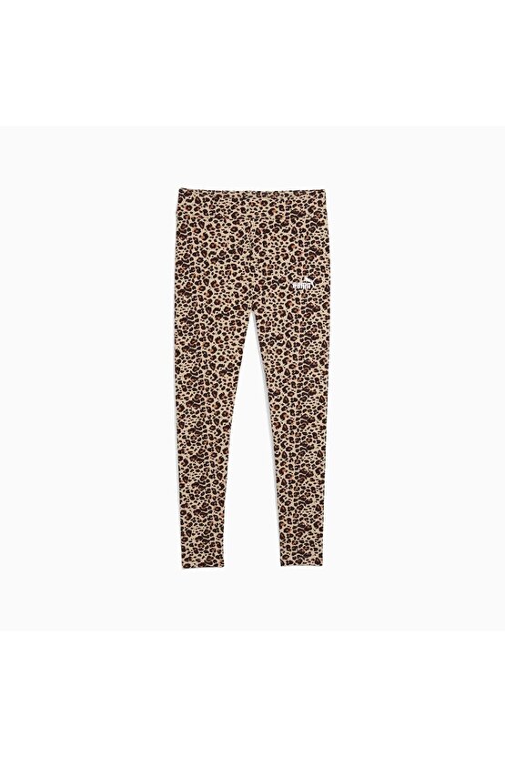 Essentials Animal Print Kadın Tayt