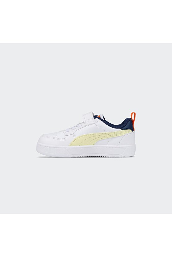 Caven 2.0 Playdate Ac+lnf Çocuk Spor Ayakkabı Beyaz Sarı