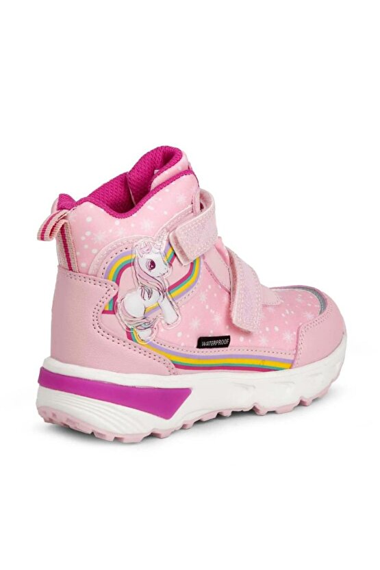 Unicornie Işıklı Su Geçirmez Bebek Pembe Bot