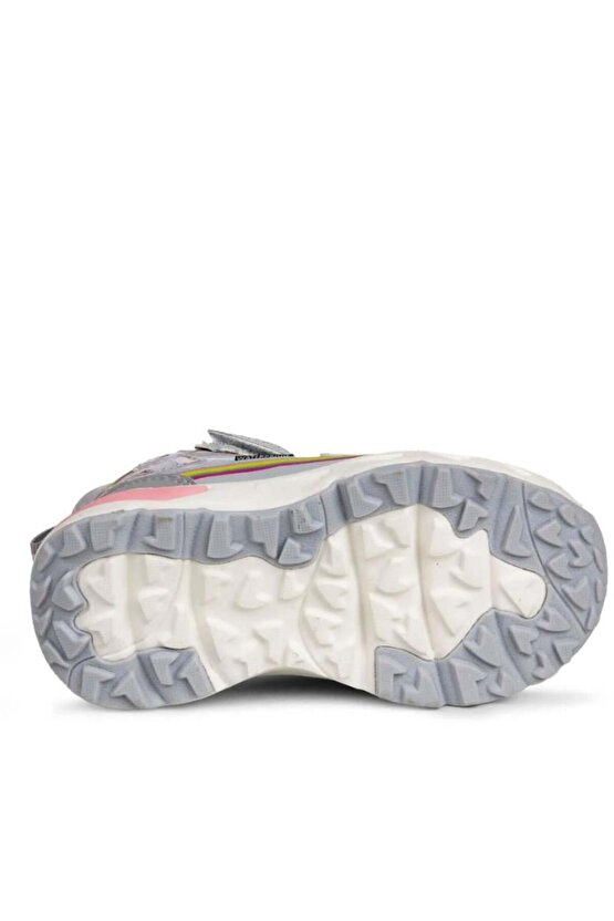 Unicornie Işıklı Su Geçirmez Bebek Gri Bot