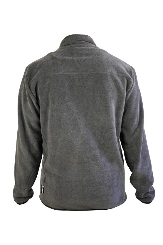 Premium Outdoor Welsoft Erkek Fermuarlı Polar Kalın, Nefes Alabilir, Kışlık Rahat Kumaş