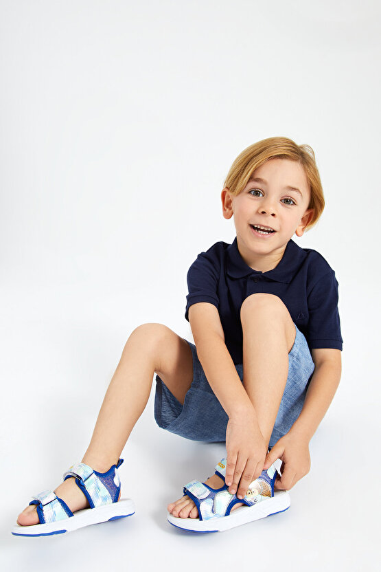 Nana Hafif Erkek Okul Öncesi Lacivert Sandalet