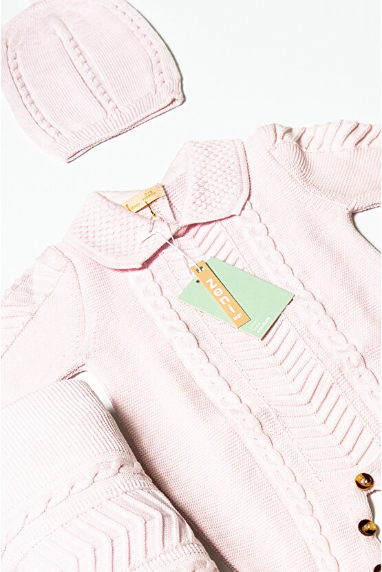 Yeni Doğan 5li Örme Triko Tulum Set