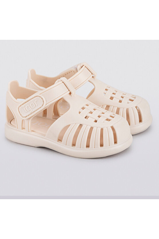 Tobby Solid Çocuk Günlük Stil Sandalet S10271-IGR079