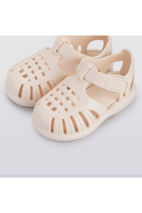 Tobby Solid Çocuk Günlük Stil Sandalet S10271-IGR079