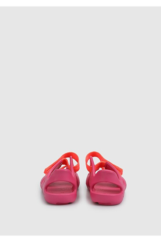 Pembe Kız Çocuk Düz Sandalet