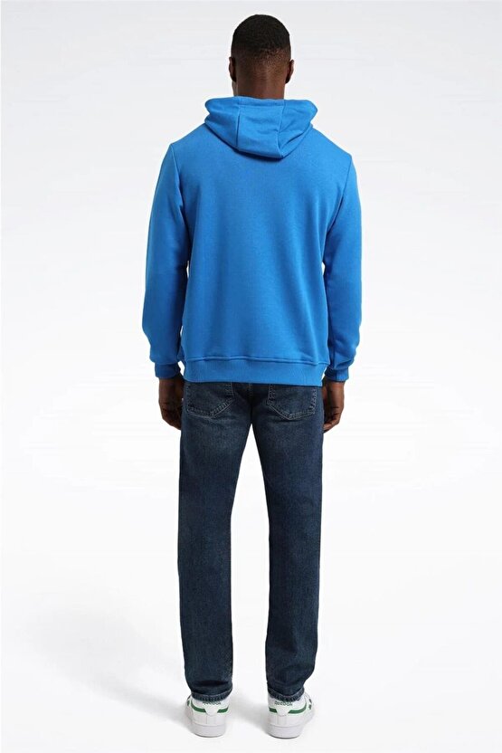 4w,rı Ft Big Logo Oth Hood,mavı