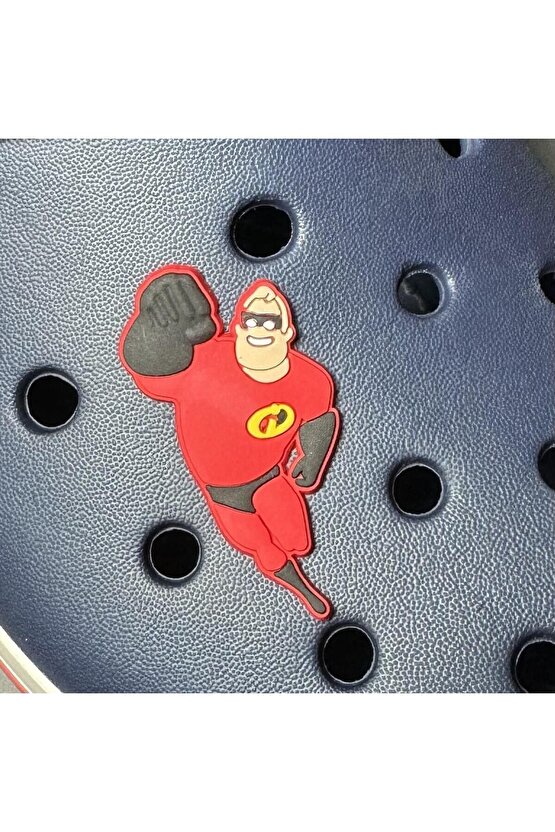 Kırmızı Tekli Terlik Süsü (1 adet) Charm