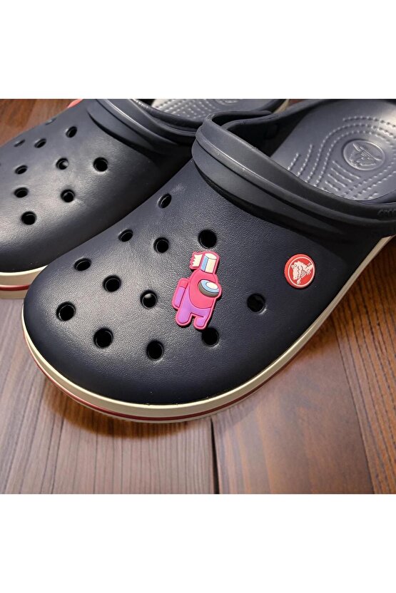 Pembe Tekli Terlik Süsü (1 adet) Jibbitz Charm