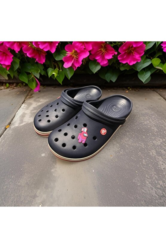 Pembe Tekli Terlik Süsü (1 adet) Jibbitz Charm